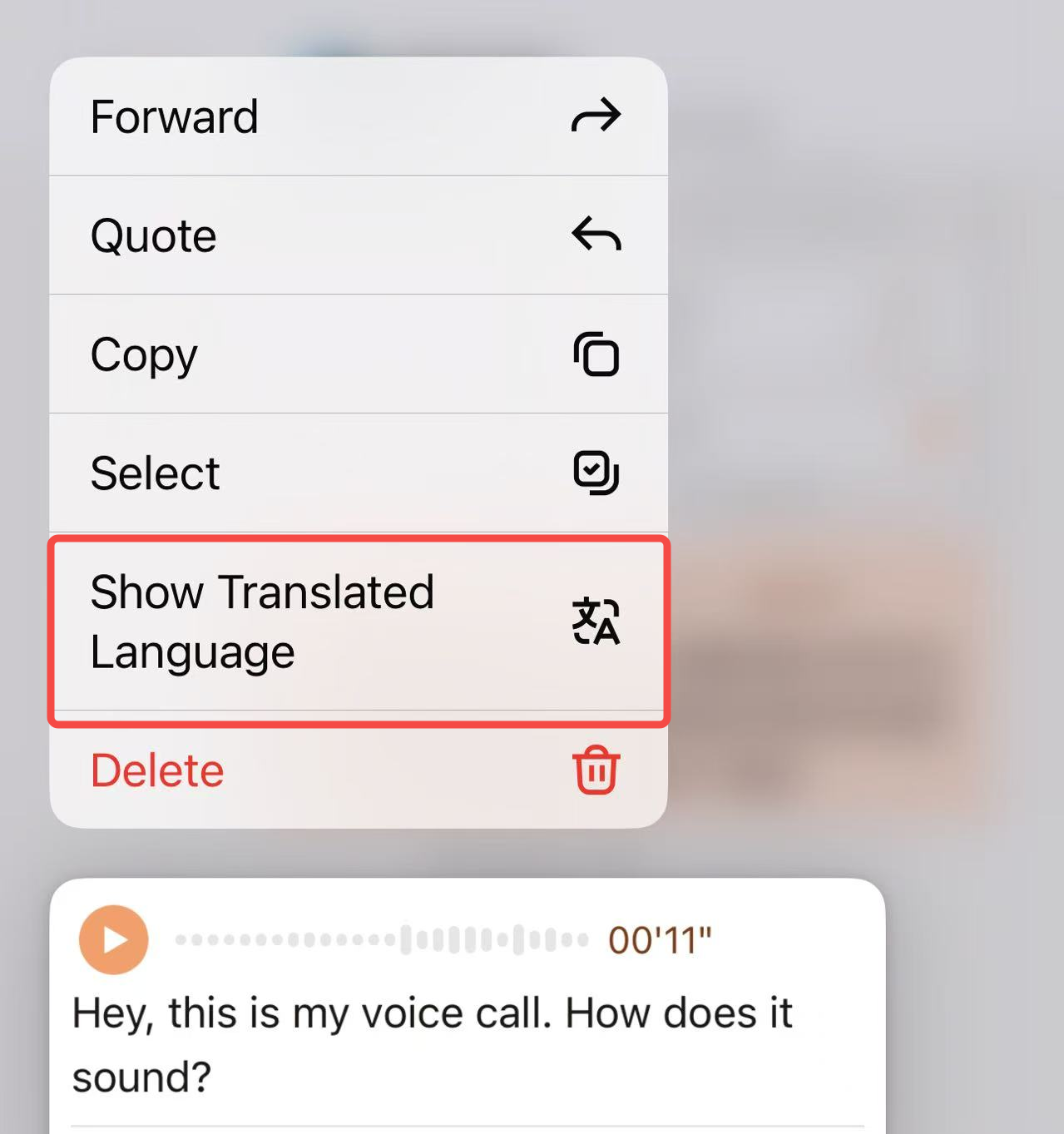 Original Language