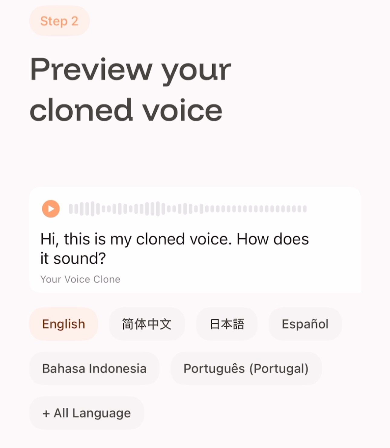 Language Preview